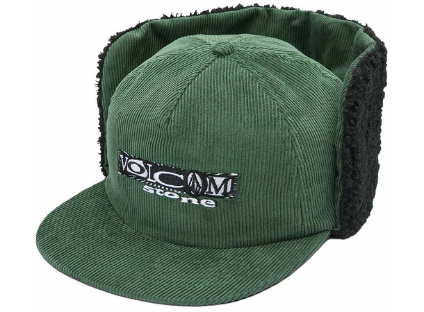 Volcom Lib Stone Legacy Flap Hat Dark Pine - One Size 