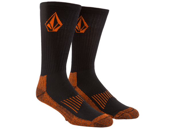 Volcom Workwear Sock 3Pk Black - One Size 