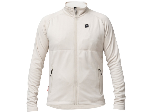 Heatx Heated Fleece Sweater Mens L Sand 