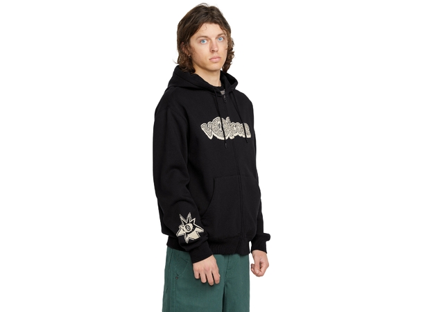 Volcom Ent Zip Black - L 