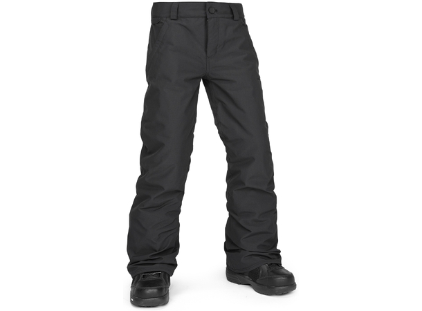 Volcom Freakin Chino Youth Ins Pant Black - L/12år 