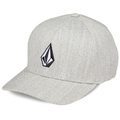 Volcom Full Stone HTH Flexfit Hat Grey Vintage - L/XL