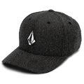 Volcom Full Stone Hthr Flexfit Hat Charcoal Heather - S/M