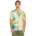 Volcom Tracers Floral SS Light Beige - XL