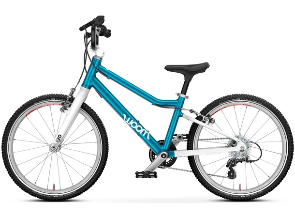 Woom Go 4 20" Metallic Blue 7,8kg, 6-8 years, 115-130cm 