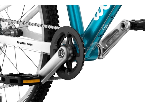 Woom Go 4 20" Metallic Blue 7,8kg, 6-8 years, 115-130cm 