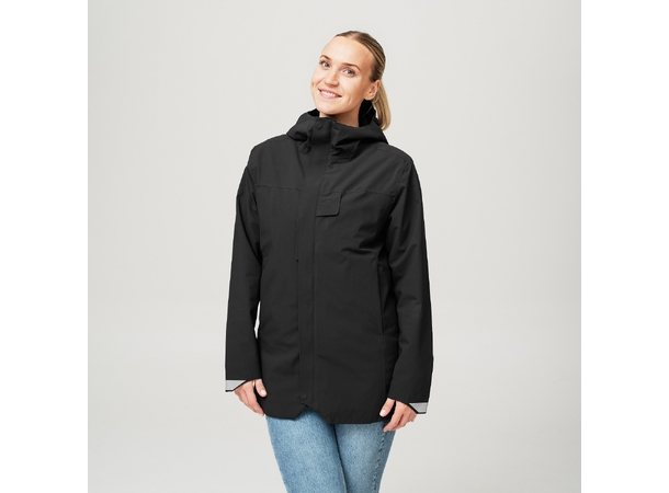 HeatX Heated Oslo Coat Womens L Black 