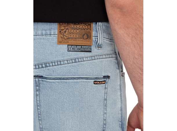 Volcom Billow Denim Short Desert Dirt Indigo - 32 