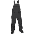 Volcom Creston 3D Stretch Bib Overall Black - L