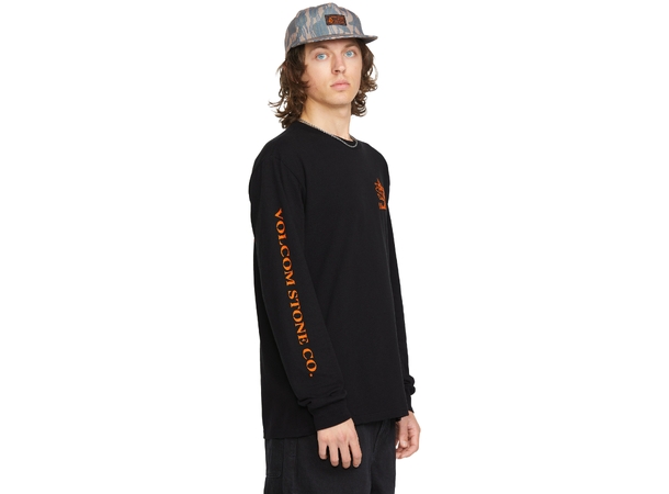Volcom Excavator LS Tee Black - M 