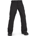 Volcom Freakin Chino Youth Ins Pant Black - XS/6år