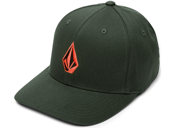 Volcom Full Stone Flexfit Hat Dark Forest - L/XL 