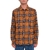 Volcom Caden Plaid LS Chestnut Brown - M 