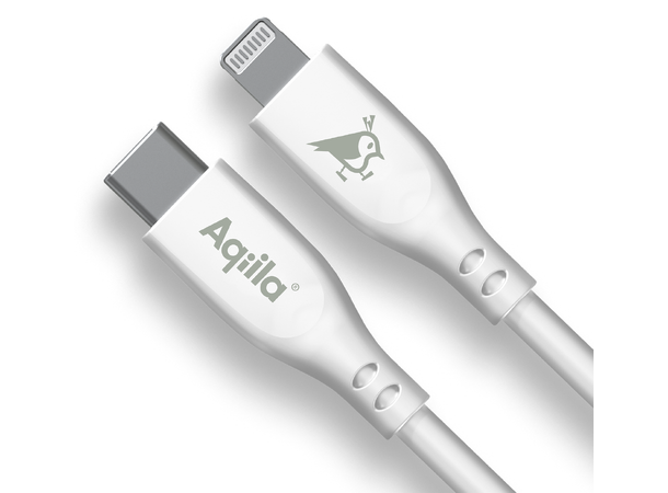 Aqiila Silicon USB-C/Lightni. 2.0 30W 1m Charging cable 