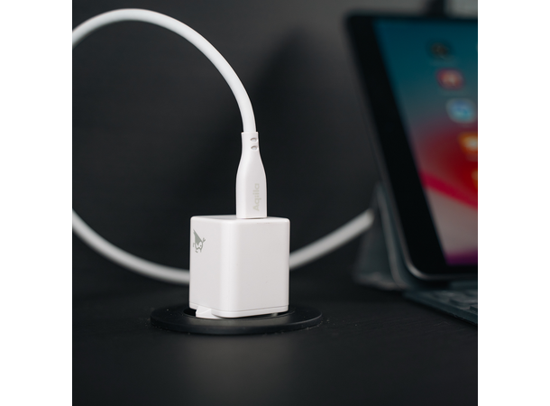 Aqiila Silicon USB-C/Lightni. 2.0 30W 1m Charging cable 