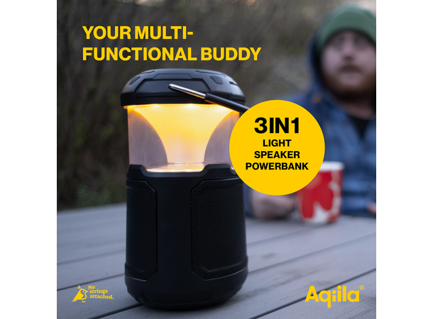 Aqiila Soundbird B10 Lantern, Speaker, Powerbank 