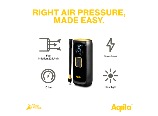 Aqiila Airbird C4 Compressor + Powerbank 