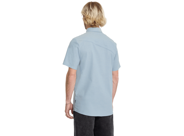 Volcom Everett Oxford SS Wrecked Indigo - L 