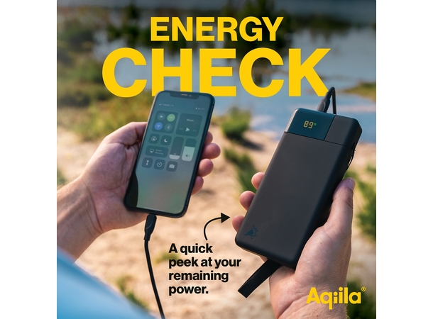 Aqiila Powerbird B20B+ 20000mAh 65W Powerbank for mobile & laptop - Black 