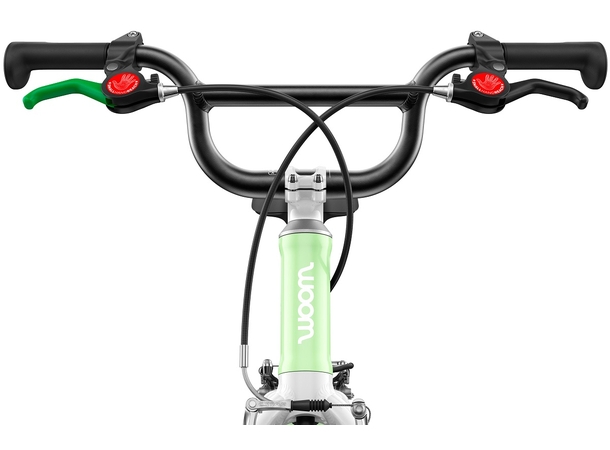 Woom Go 3 Automagic 16" Spearmint Crush 6,1kg, 4-6 år, 105-120cm, Ltd Edt 