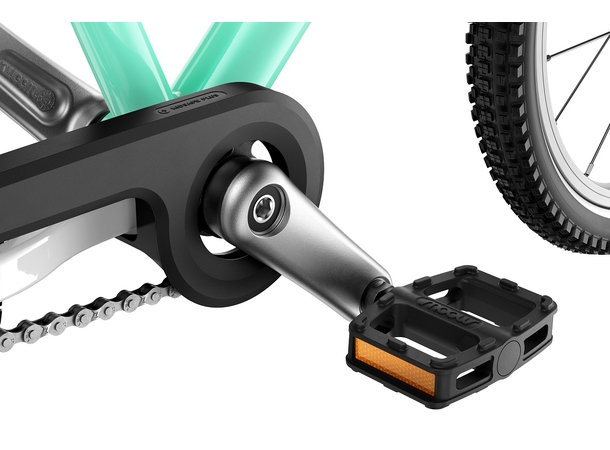 Woom Go 3 Automagic 16" Spearmint Crush 6,1kg, 4-6 år, 105-120cm, Ltd Edt 