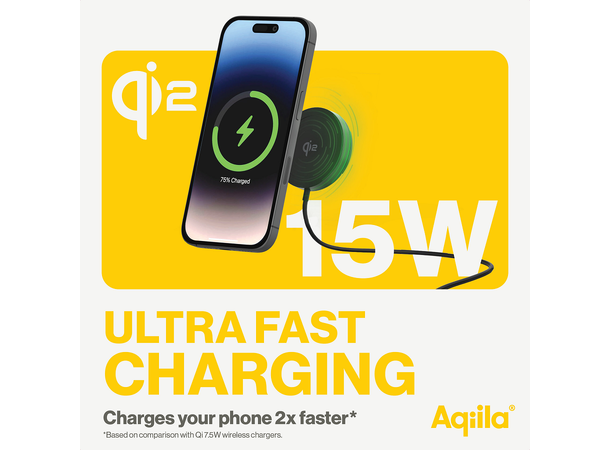 Aqiila Chargebird QC1 Qi2 Wireless Charger with Car Mount 
