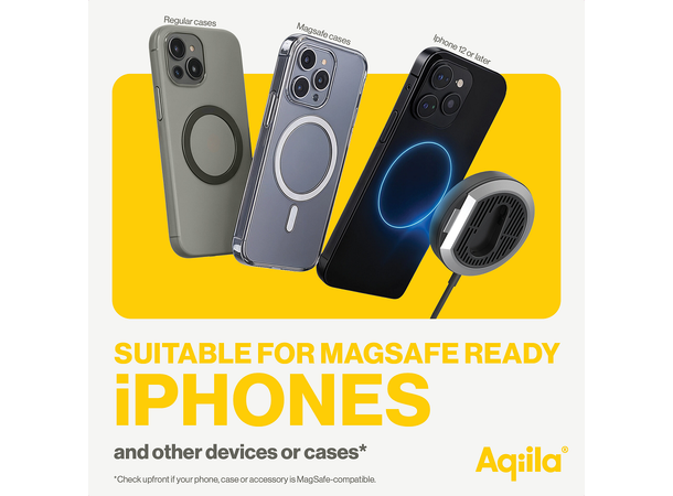 Aqiila Chargebird QC1 Qi2 Wireless Charger with Car Mount 