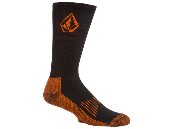 Volcom Workwear Sock 3-pack Black - One Size 