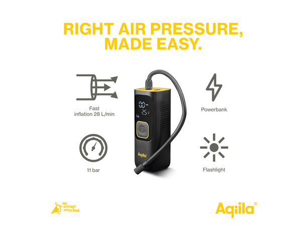 Aqiila Airbird C7 Compressor + Powerbank 