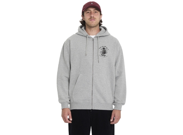 Volcom Catastrophy Zip Heather Grey - L 