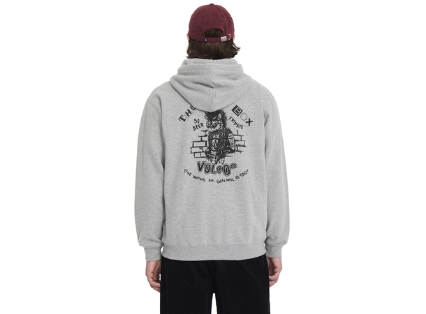 Volcom Catastrophy Zip Heather Grey - L 