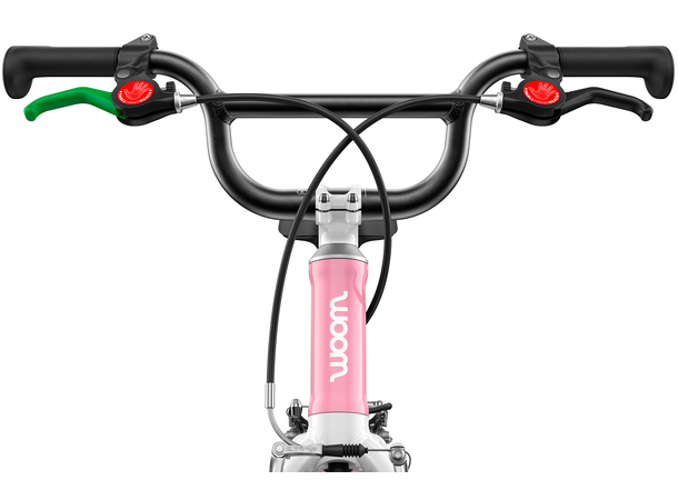 Woom Go 3 16" Powder Pink 5,7kg, 4-6 år, 105-120cm 