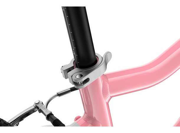 Woom Go 3 16" Powder Pink 5,7kg, 4-6 år, 105-120cm 