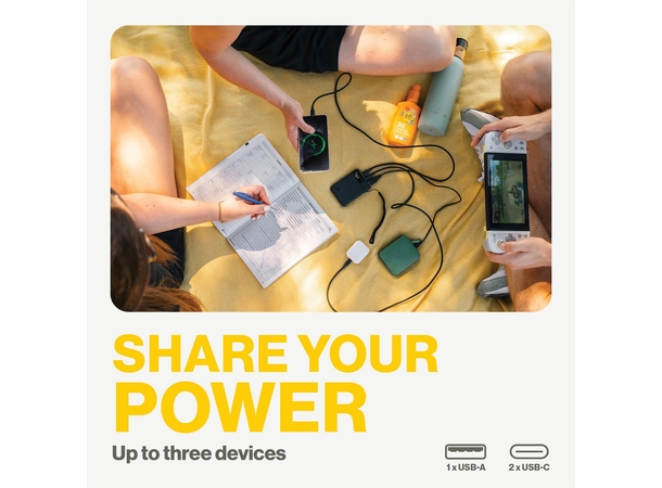 Aqiila Powerbird B5M 5000 mAh 20W Powerbank - Moss 