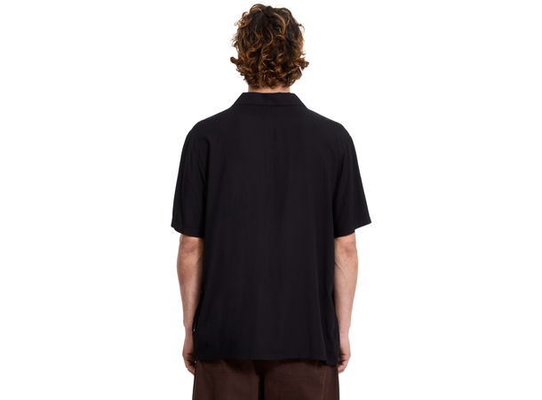 Volcom Single Stone SS Gloss Black - L 