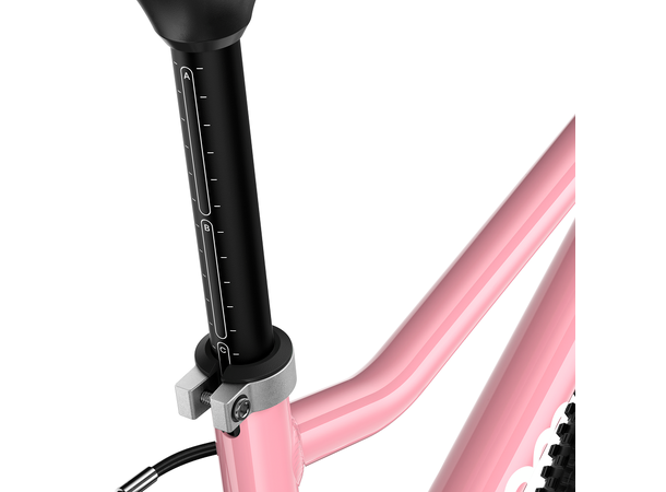 Woom Go 2 14" Powder Pink 5,3kg, 3-4,5 år, 95-110cm 