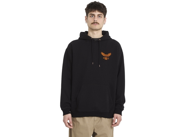 Volcom Hammered Pullover Black - L 