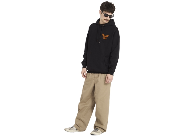 Volcom Hammered Pullover Black - L 