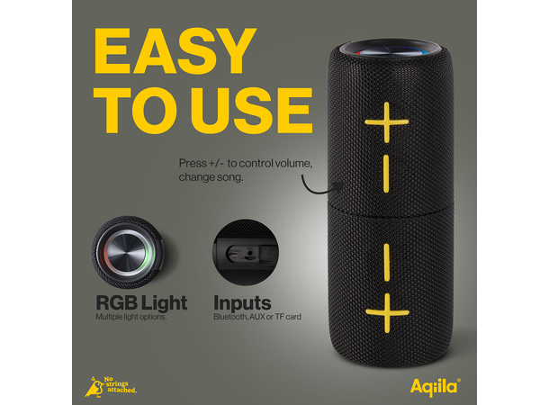 Aqiila Soundbird Duo 2-in-1 Portable Speaker 