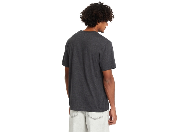 Volcom Circle Blanks HTH SS Tee Heather Black - L 