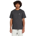 Volcom Circle Blanks HTH SS Tee Heather Black - L