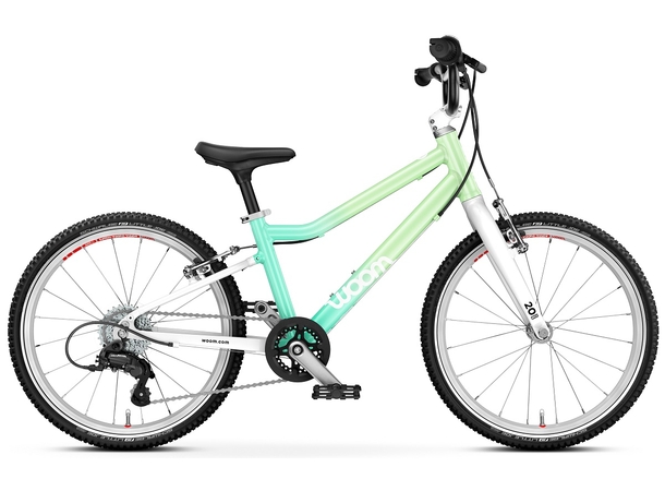 Woom Go 4 20" Spearmint Crush Ltd Edt 7,8kg, 6-8 år, 115-130cm 