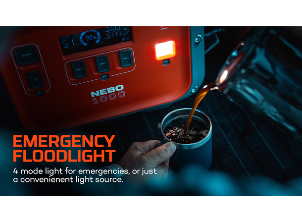 Nebo Intrepid 1000 EU Socket 