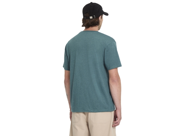 Volcom Circle Blanks HTH SS Tee Rifle Green - L 