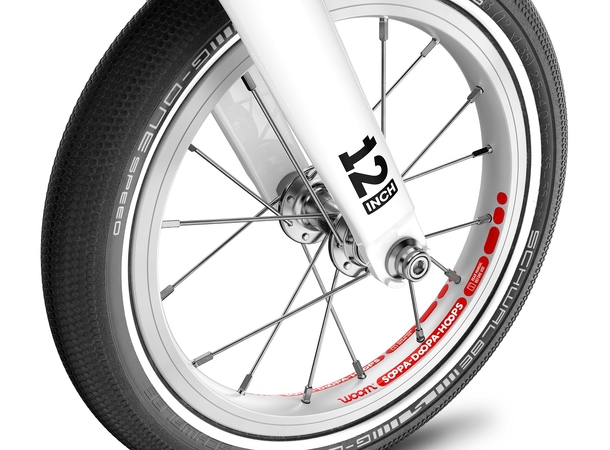 Woom Go 1 12" Spearmint Crush Ltd Edt 3,2kg, 1,5-3,5 år, 82-100cm 