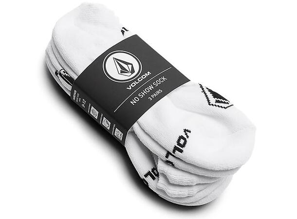 Volcom Stones Nshw Sock 3Pk White - One Size 