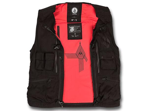 Volcom Iguchi Slack Vest New Black - S 