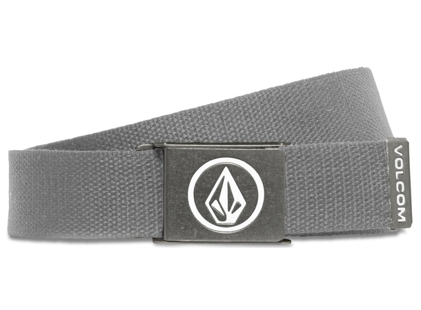 Volcom Circle Web Belt Heather Grey - One Size 
