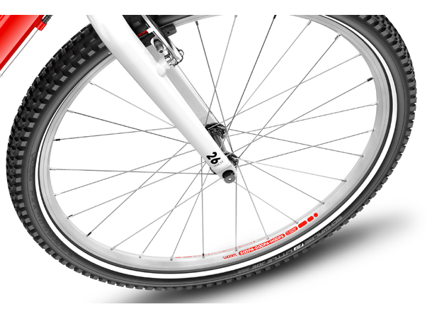 Woom 6 26" Red 9,1kg, 10-14 years, 140-165cm 