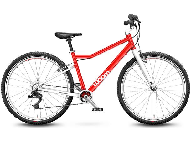 Woom 6 26" Red 9,1kg, 10-14 years, 140-165cm 